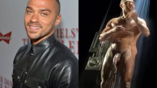 Ator famoso Jesse Williams pelado e mostrando o pênis grande em peça na Broadway