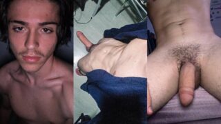 Todos os nudes do TikToker brasieiro Natacomtiu pelado mostrando o pênis