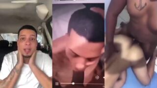 Vazou na internet nudes do influencer Matheus da banda Os Africanos dando o cu