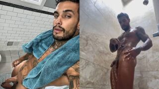 Nudes do  influencer gostoso Matheus Sampaio se depilando em vídeo Privacy